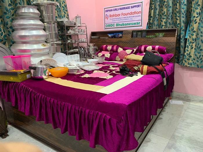 2019 - Marriage of Orphan SIster Naseema Khatoon at Kolkata, West Bengal